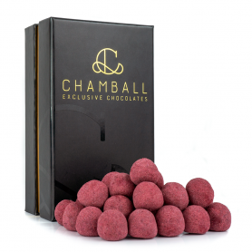 Chamball Royal - Bombones de chocolate belga y frambuesa