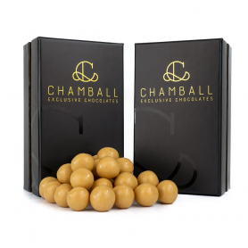 Chamball Whiscream - chocolate blanco relleno de crema de whisky
