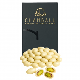 Delicias de Pistacho con Chocolate Blanco – Bombones artesanales de sabor exquisito